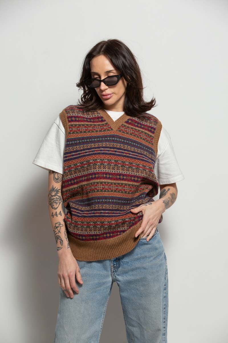 Vintage Wool Sweater Vest