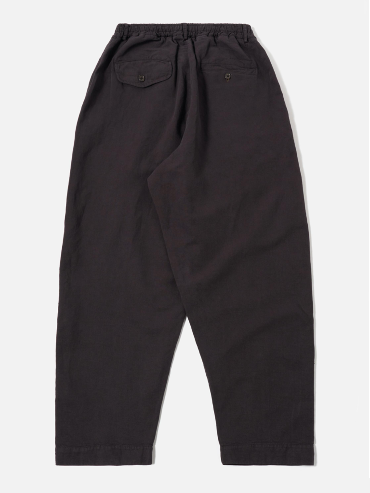 Universal Works Oxford Pant Trousers - Licorice Lyo - Image 2 of 6
