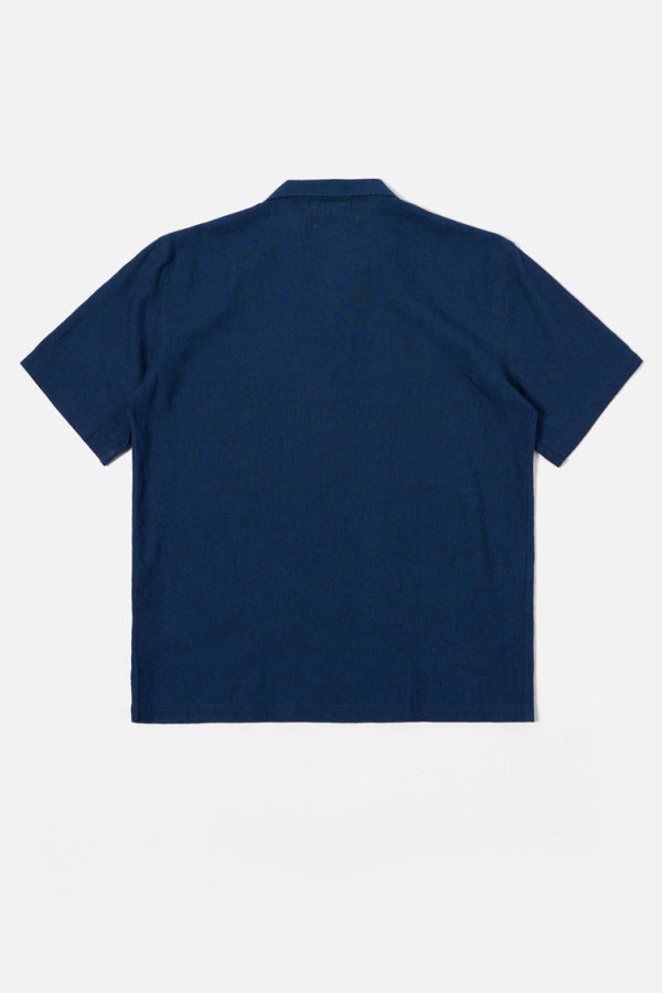 Universal Works Road Shirt in Lincot Denim - Indigo