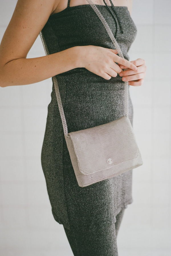 Aniela Parys Rantai Chainmail Bag