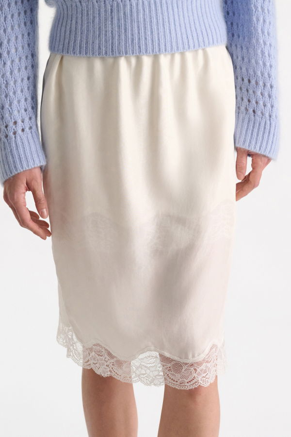 Dorothee Schumacher Playful Volumes Skirt - Camella White