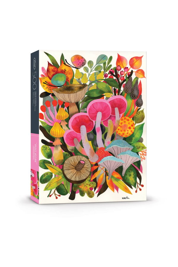 Fred & Friends Dardik Mushrooms 500 Pc Puzzle