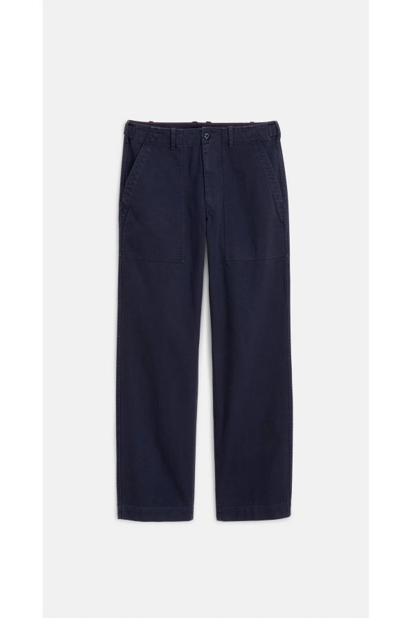 Alex Mill Field Pant Herringbone Pants - Navy