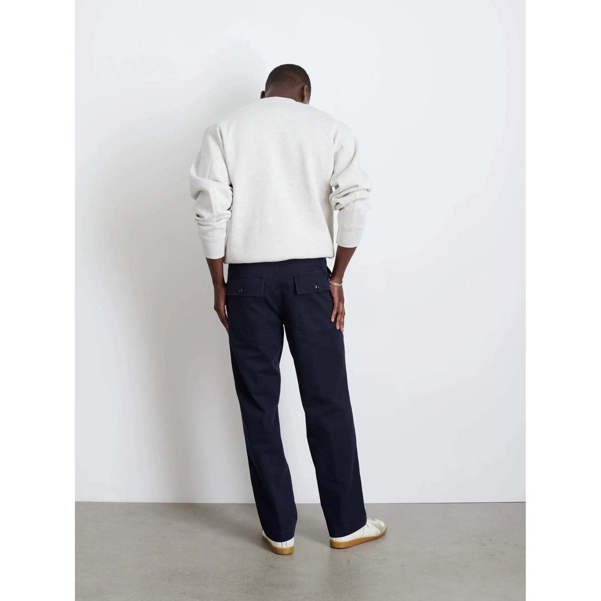 Alex Mill Field Pant Herringbone Pants - Navy - Image 5 of 6