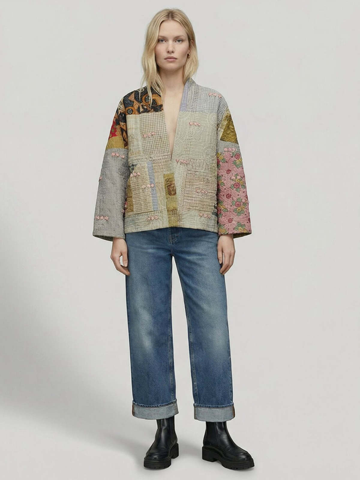 Sissel Edelbo Vintage Kantha Jacket - No.6 - Image 2 of 3