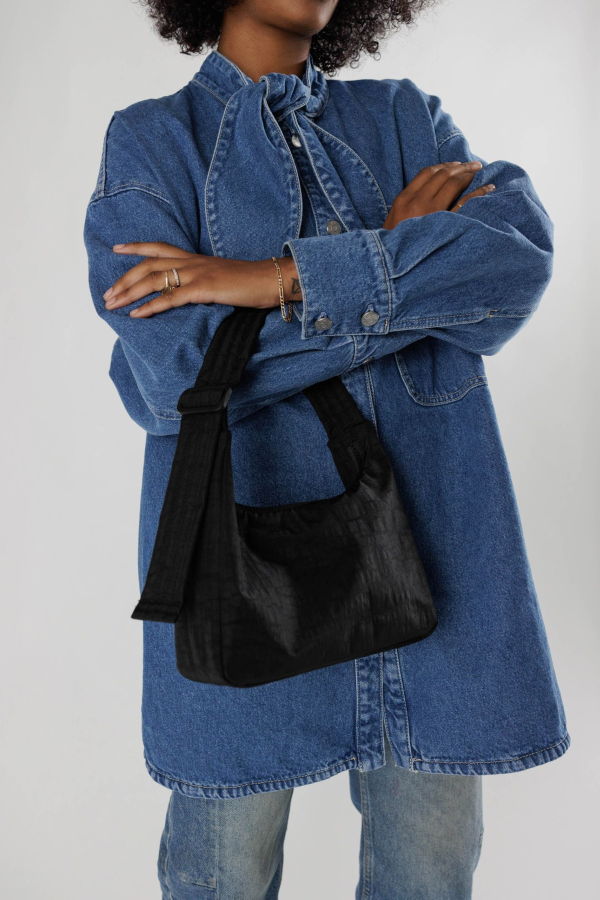 BAGGU Mini Nylon Shoulder Bag
