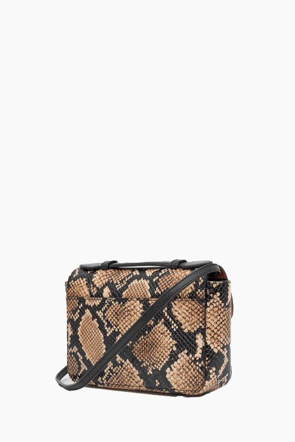Clare V. Kathryn Bag - Tan Desert Snake
