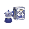 Bialetti X Dolce&Gabbana Mediterranean Moka Induction 4 Cup Coffee Maker - Blue - Thumbnail 5