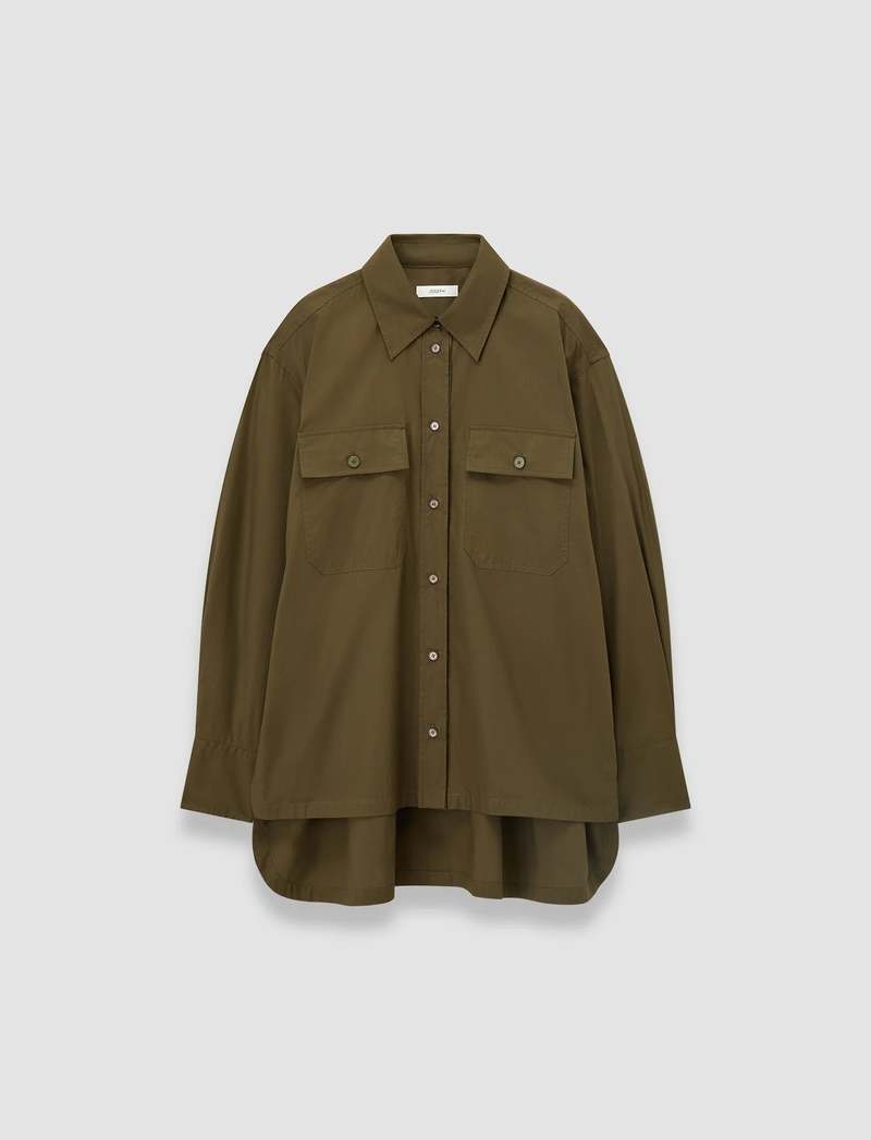 JOSEPH Ranya Cotton Poplin Blouse