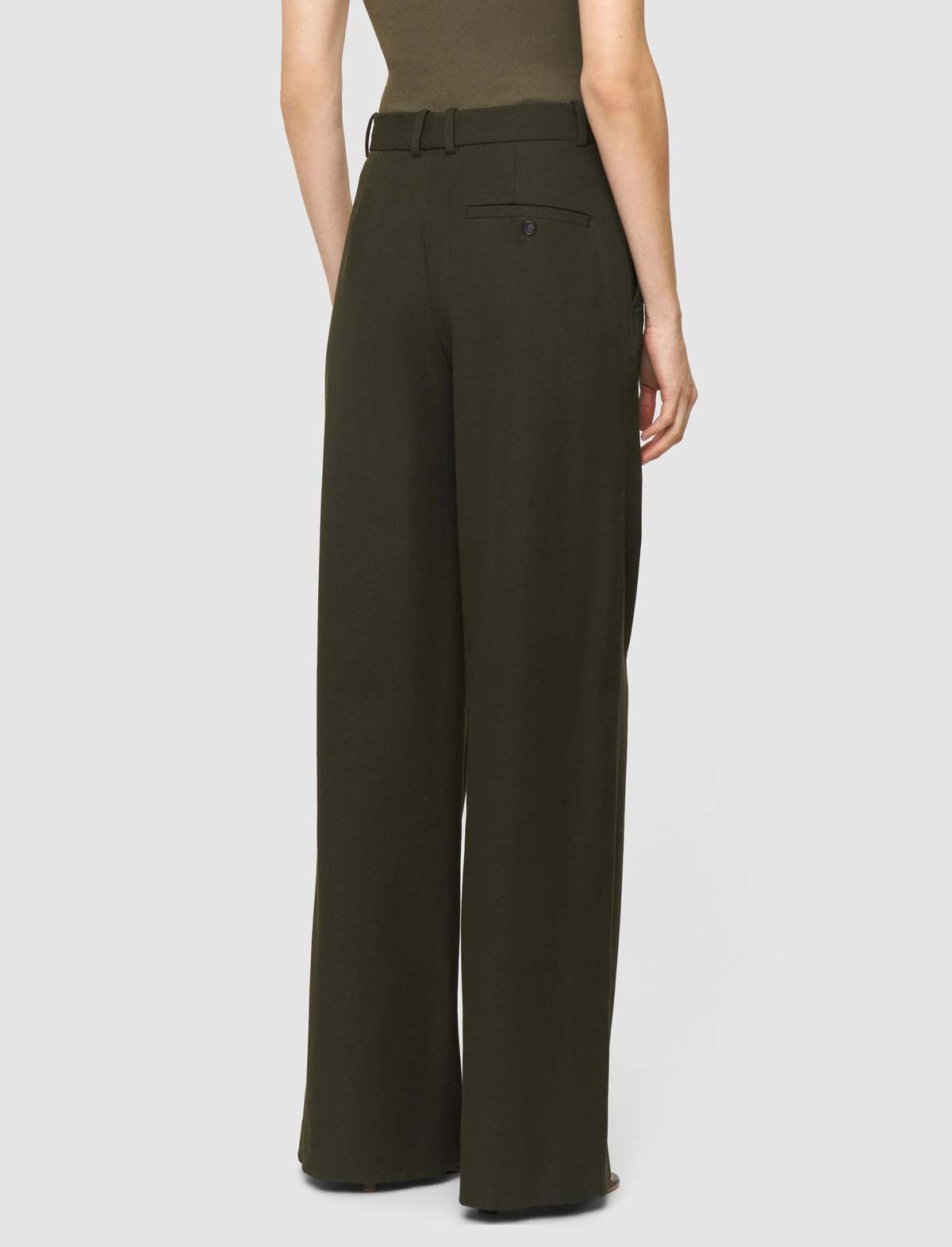 JOSEPH Yukio Gabardine Stretch Trousers - Image 3 of 4