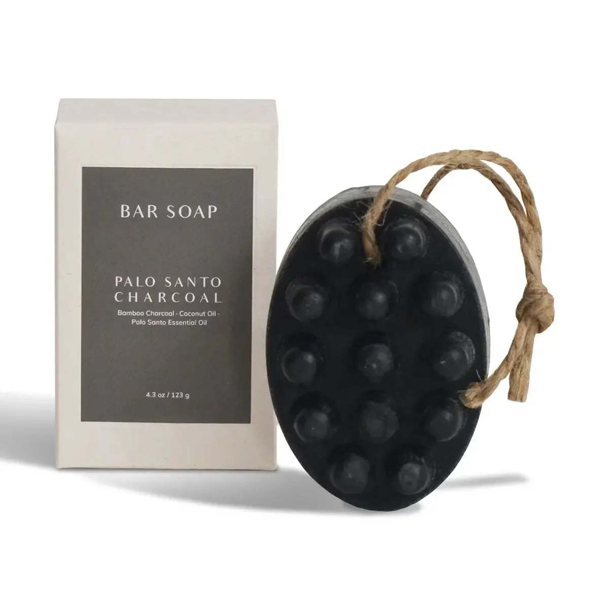 Cedar and Myrrh Palo Santo + Charcoal Bar Soap - Image 1 of 4