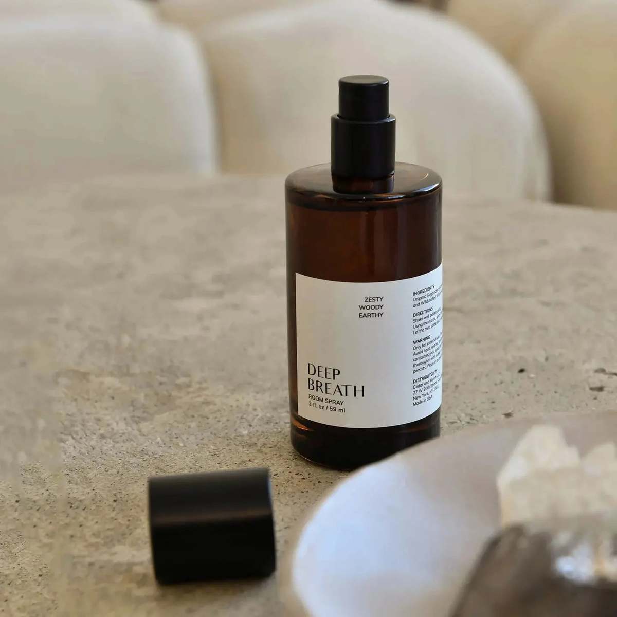 Cedar and Myrrh Palo Santo Sacred Room Spray Clearing & Centering - Image 2 of 3