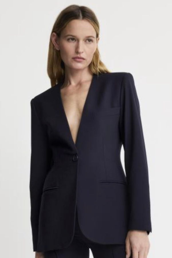Smythe Collarless Blazer