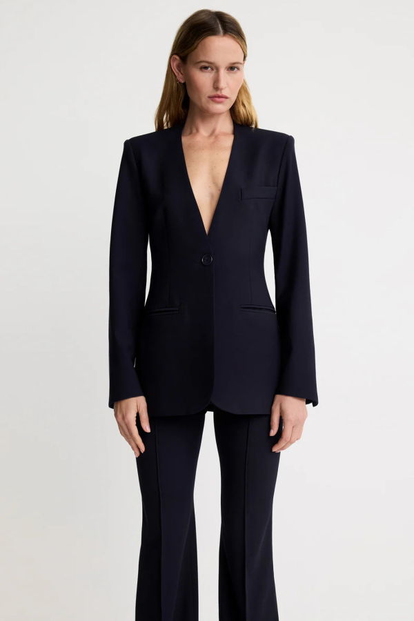 Smythe Collarless Blazer