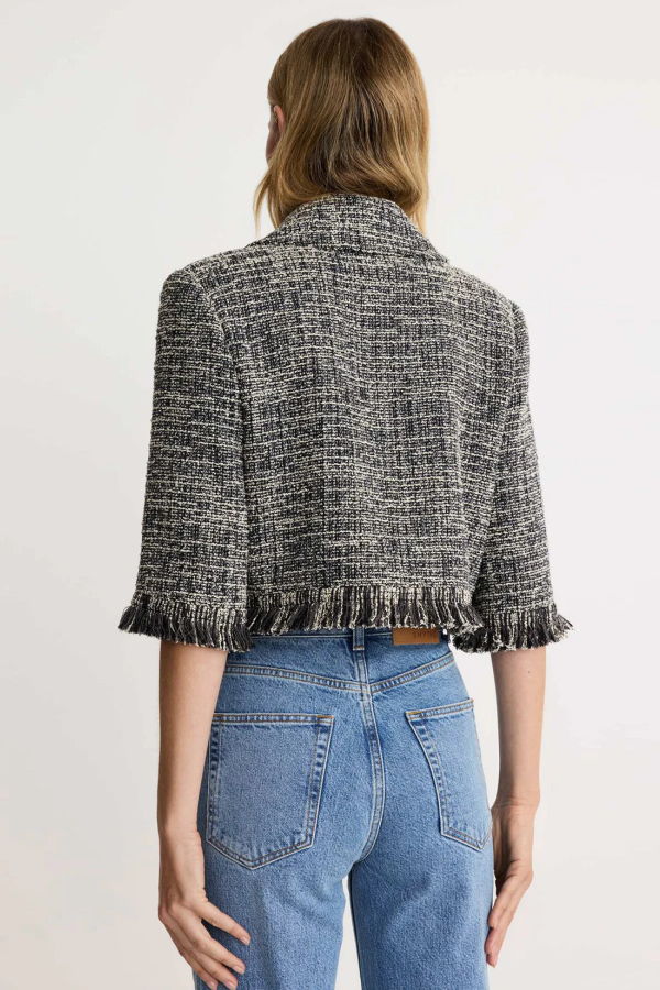 Smythe Cropped Sleeve Mini Jacket SP26048 Jacket