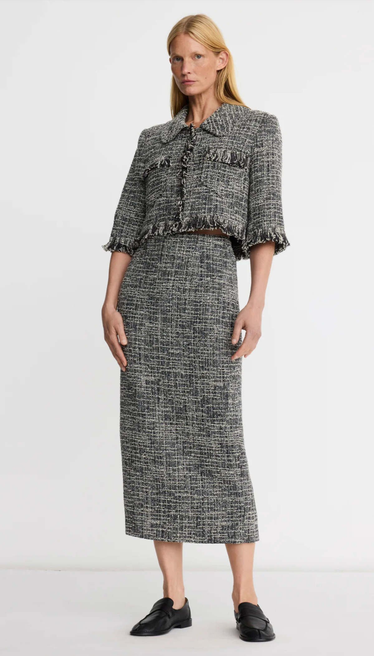 Smythe Cropped Sleeve Mini Jacket SP26048 Jacket - Image 3 of 5