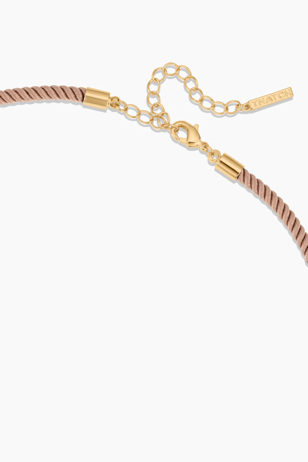 Thatch Coco Sand Silk Cord Necklace