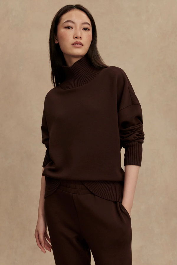 Varley Barker High-Neck Sweatshirt