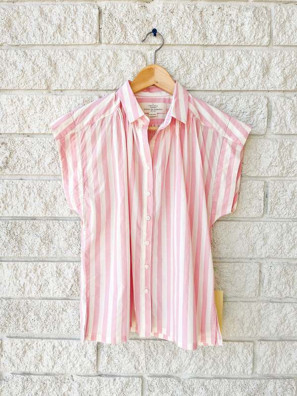 Trovata Della Shirt - Pink Stripe