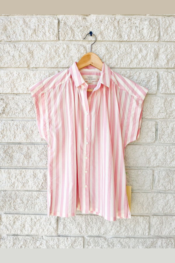 Trovata Della Shirt - Pink Stripe