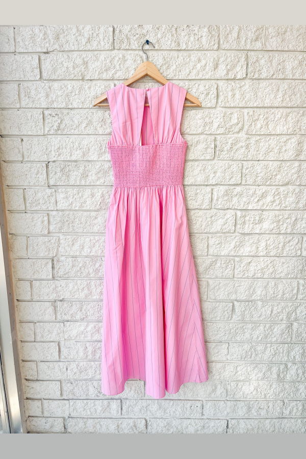 Hunter Bell Lauren Dress - Watermelon Stripe