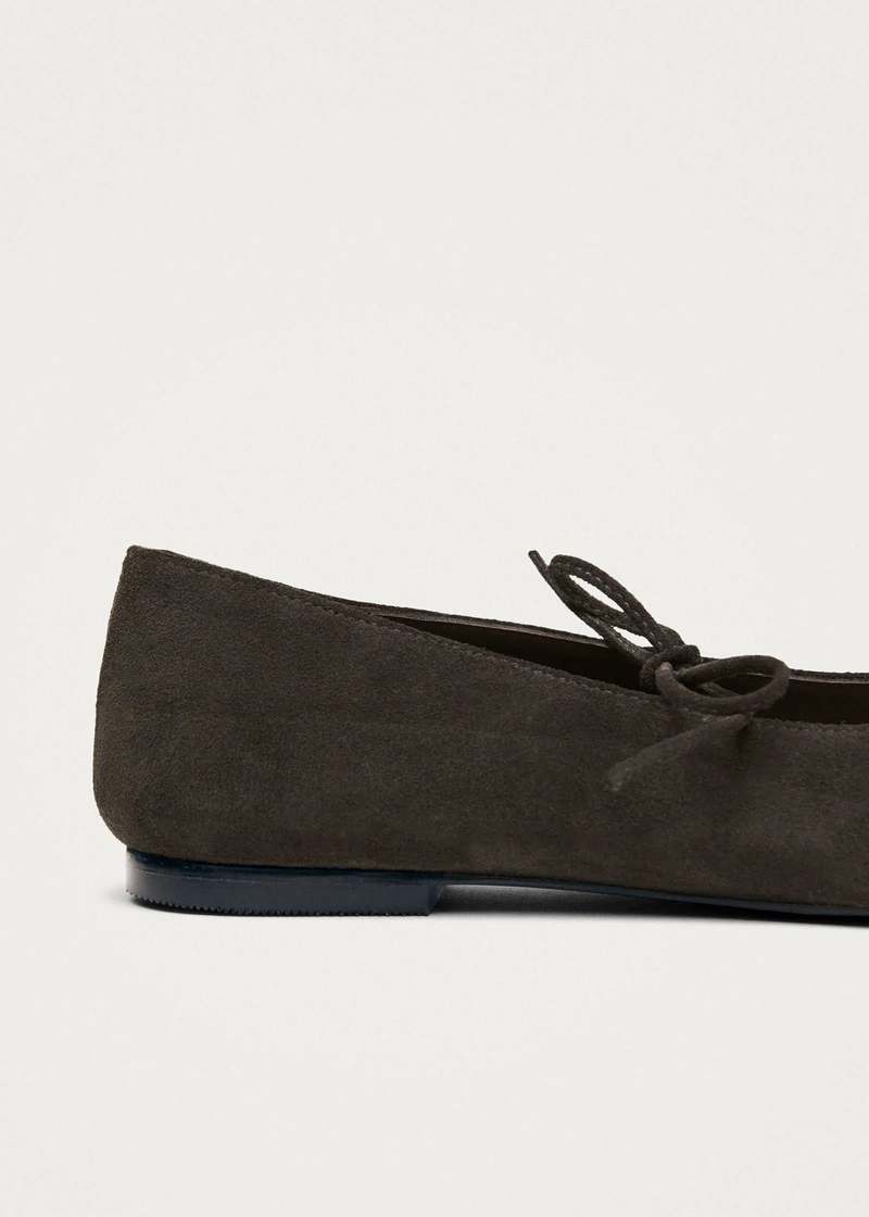 Alohas Sway Suede Leather Ballet Flats