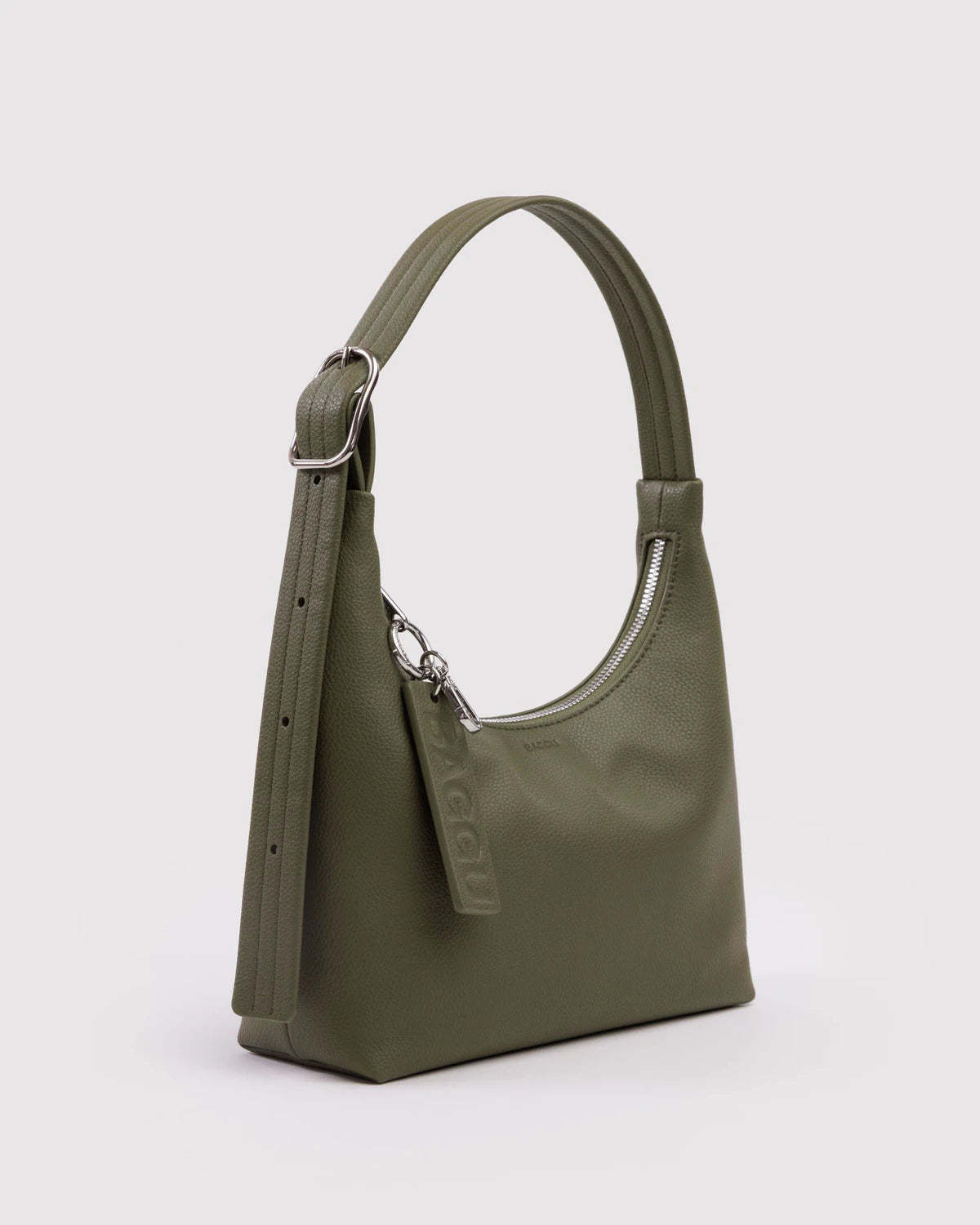 BAGGU Loden Mini Recycled Leather Shoulder Bag - Image 1 of 3