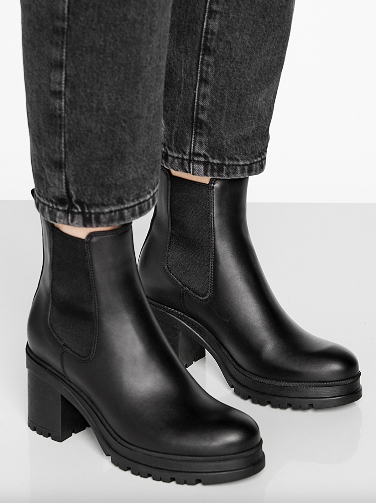 la canadienne Paxton Leather Boot - Black - Image 3 of 6