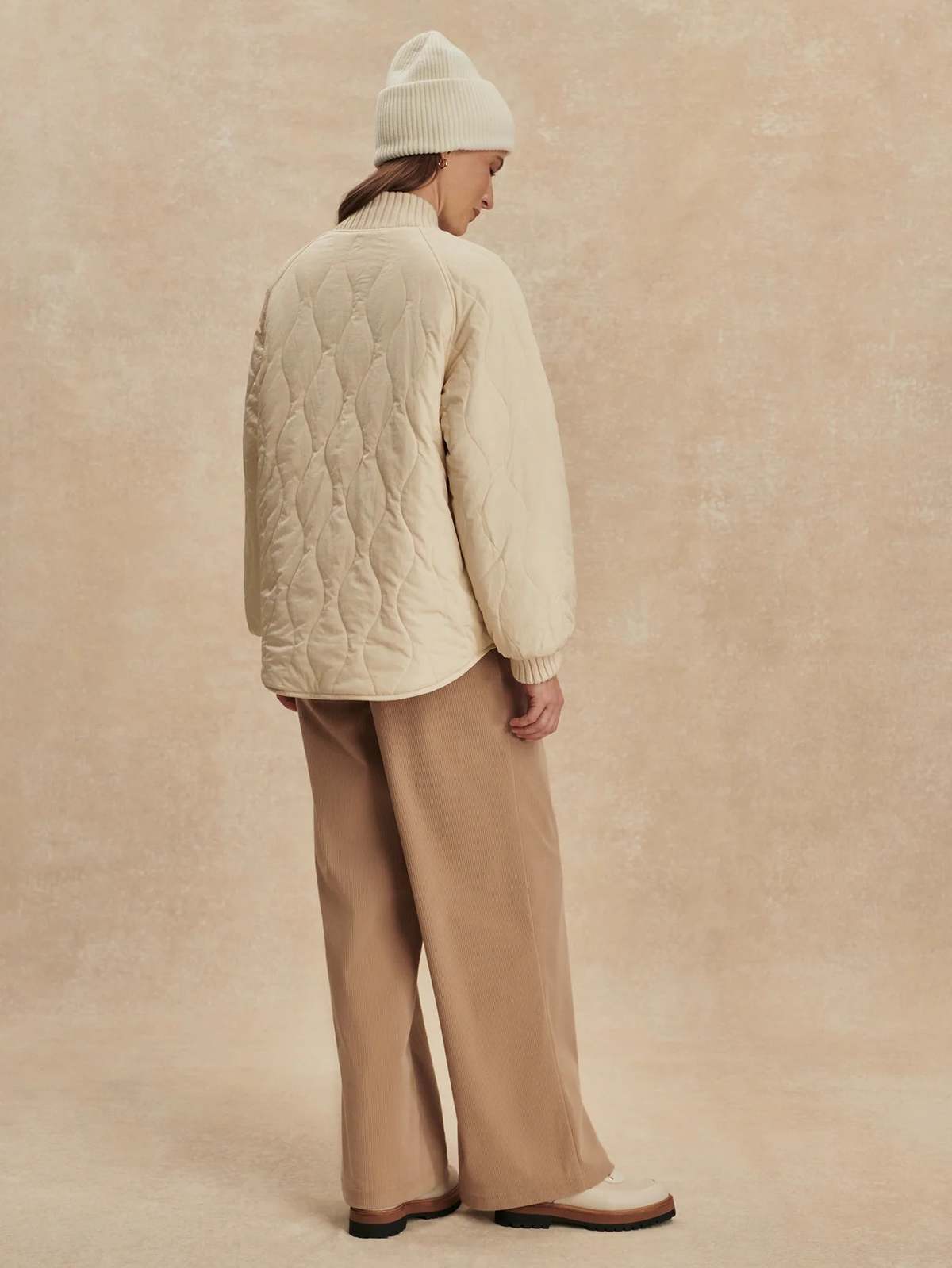 Varley Serina Reversible Quilt Jacket - Image 5 of 8