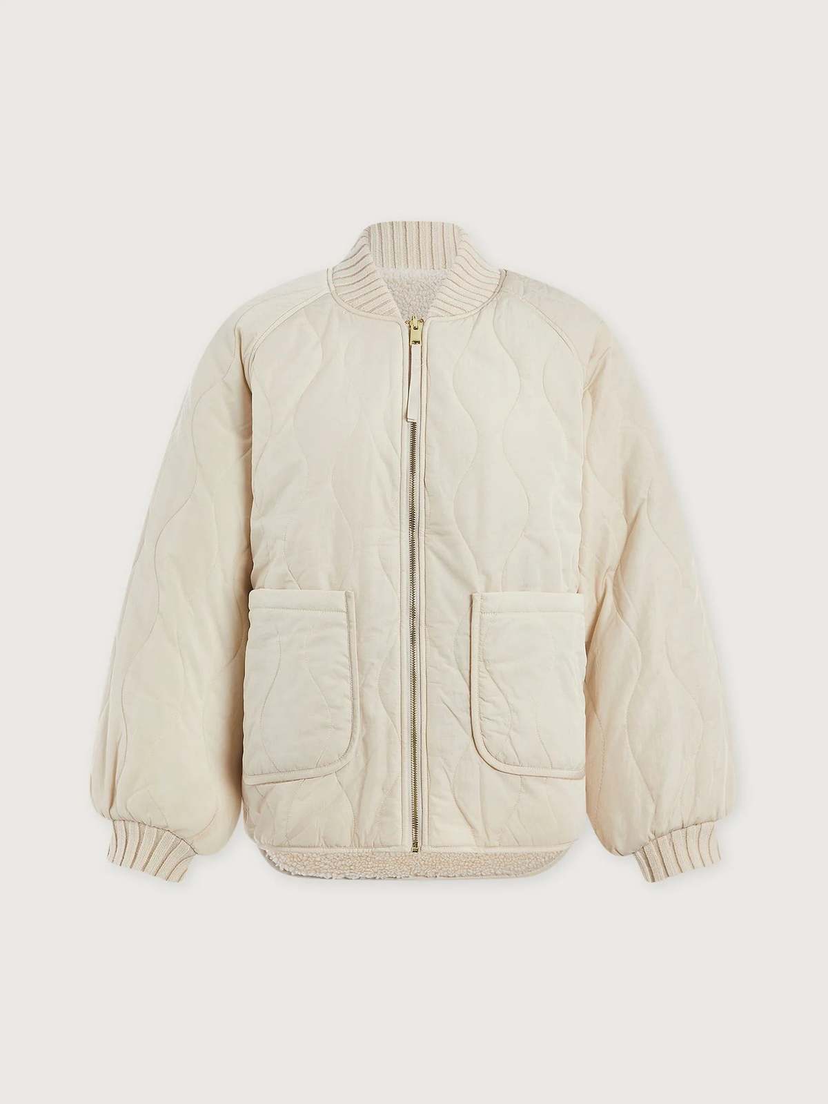 Varley Serina Reversible Quilt Jacket - Image 7 of 8