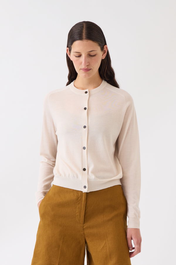 DEMYLEE Caraline Superfine Merino Wool Cardigan