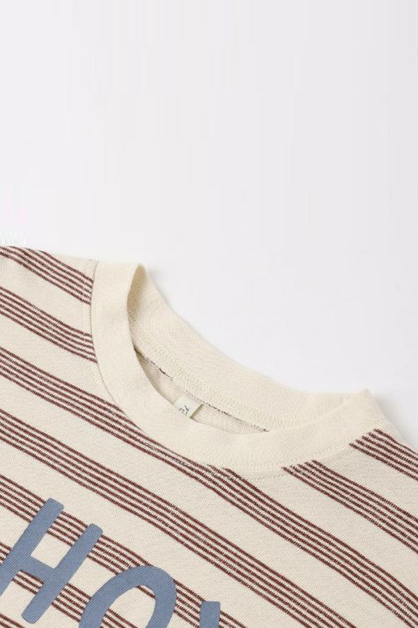 KIDS Rylee + Cru Baby Relaxed Ahoy Tee - Brown