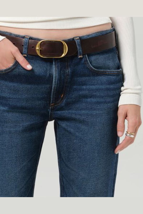 Citizens of Humanity Genova Low Rise Boot Jeans - Sutherland (Dark Indigo)