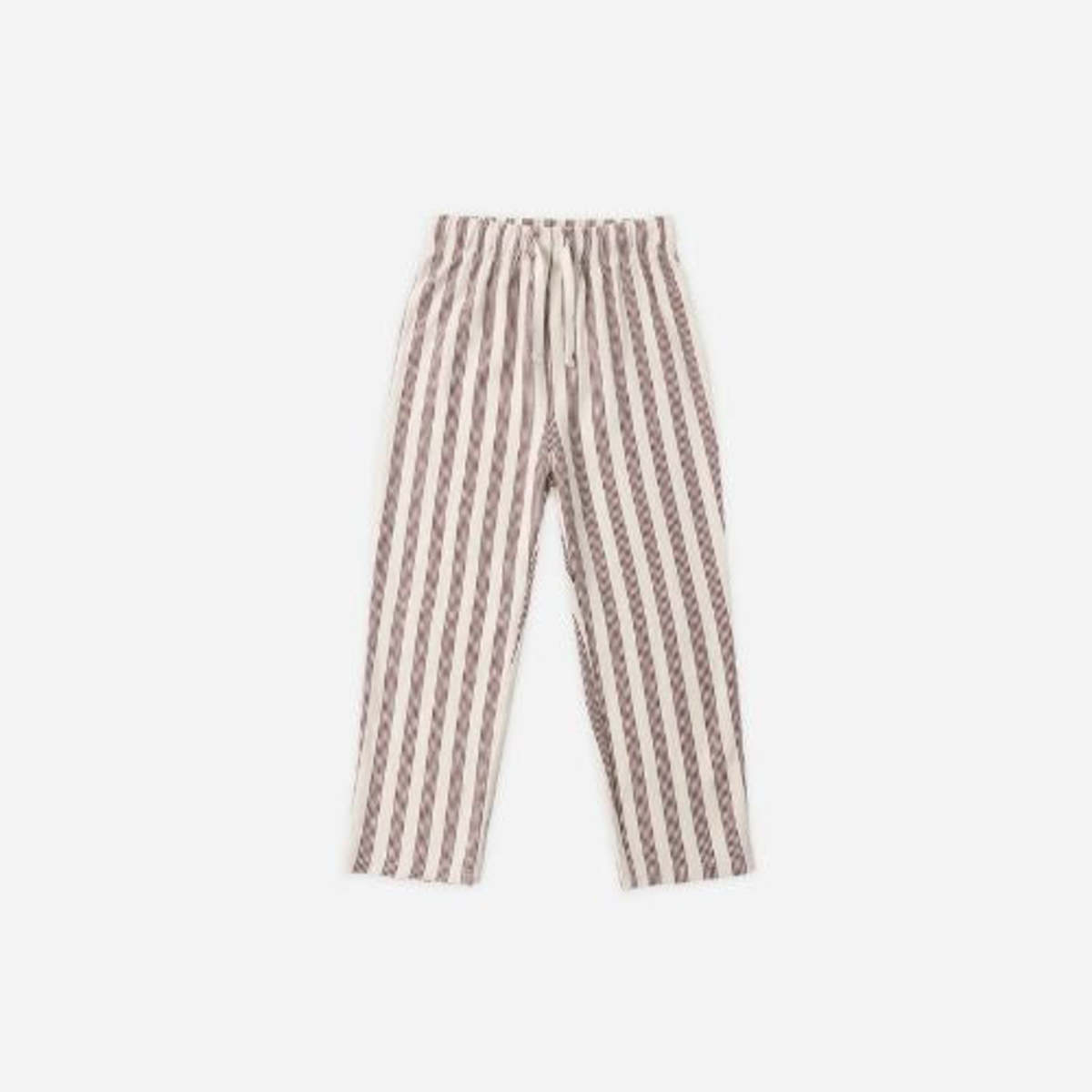 KIDS Rylee + Cru Rory Pant - Brown Stripe - Image 1 of 3