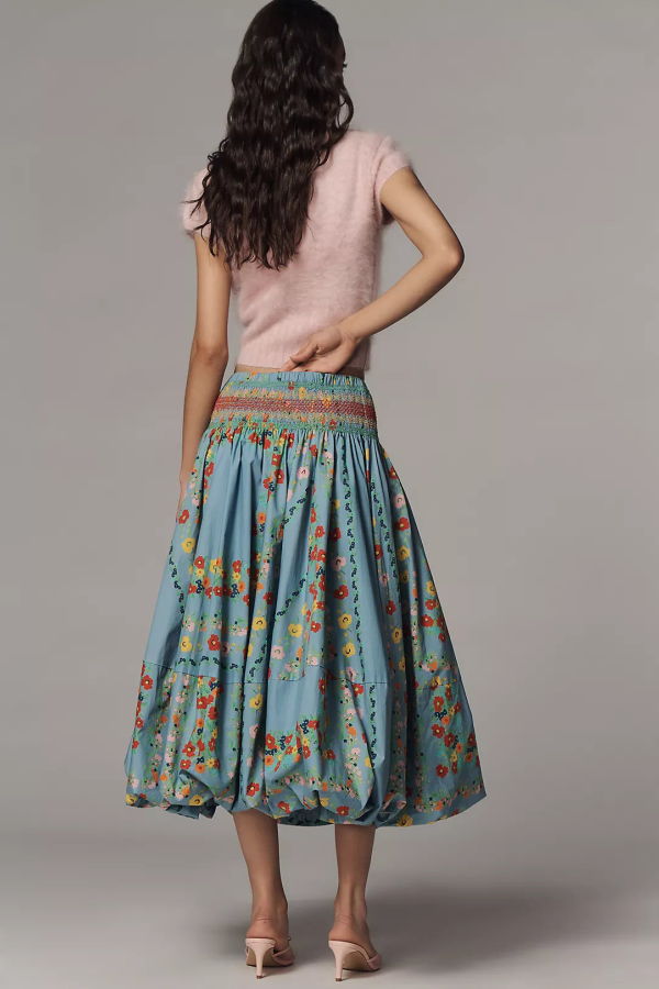 Hope for Flowers Bubble Hem Skirt - Floral