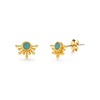 Amano Studio Rays of Light Stud Earrings: Turquoise - Thumbnail 1