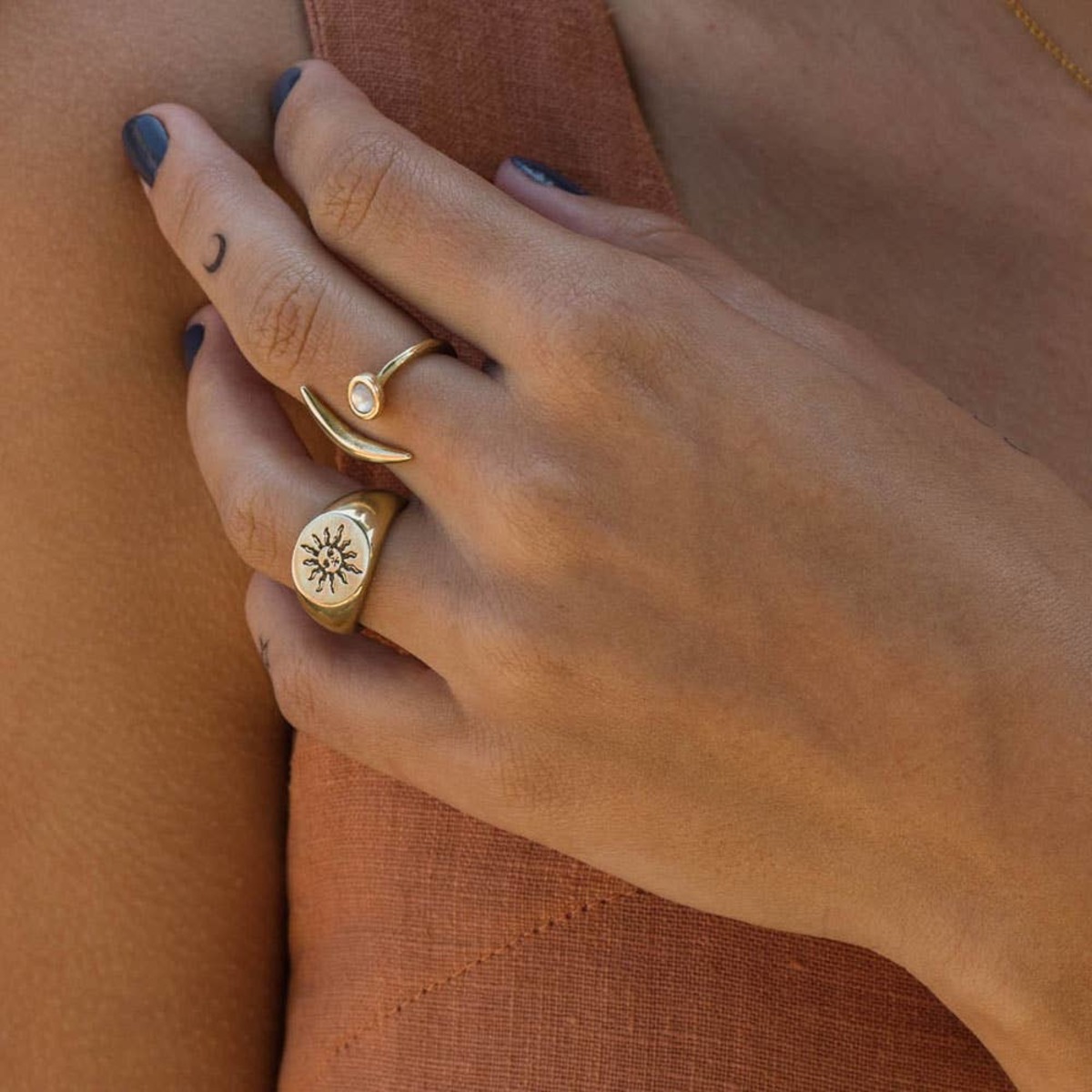 Amano Studio Waning Crescent Ring - Image 2 of 4