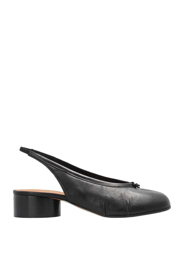 Maison Margiela Tabi New Ballerina Slingback Heels - Black Maison Margiela Tabi New Ballerina Slingback Heels - Black
