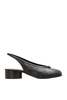 Maison Margiela Tabi New Ballerina Slingback Heels - Black - Thumbnail 1