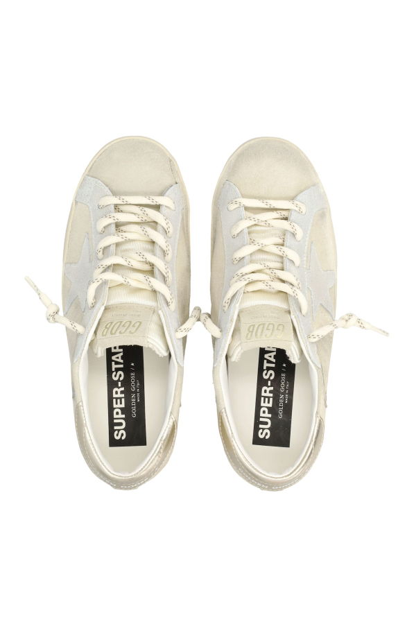 Golden Goose Super Star Suede Sneakers - Beige Platinum