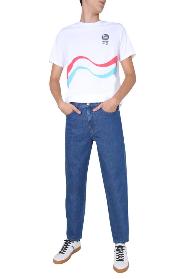 PAUL SMITH PS by Paul Smith Regular Fit T-Shirt - White