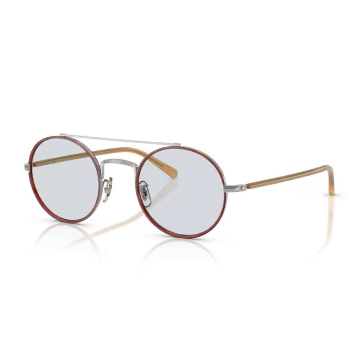 Oliver Peoples OV1355T Etlin 5036 Glasses - Argento/Ambra - Image 2 of 2