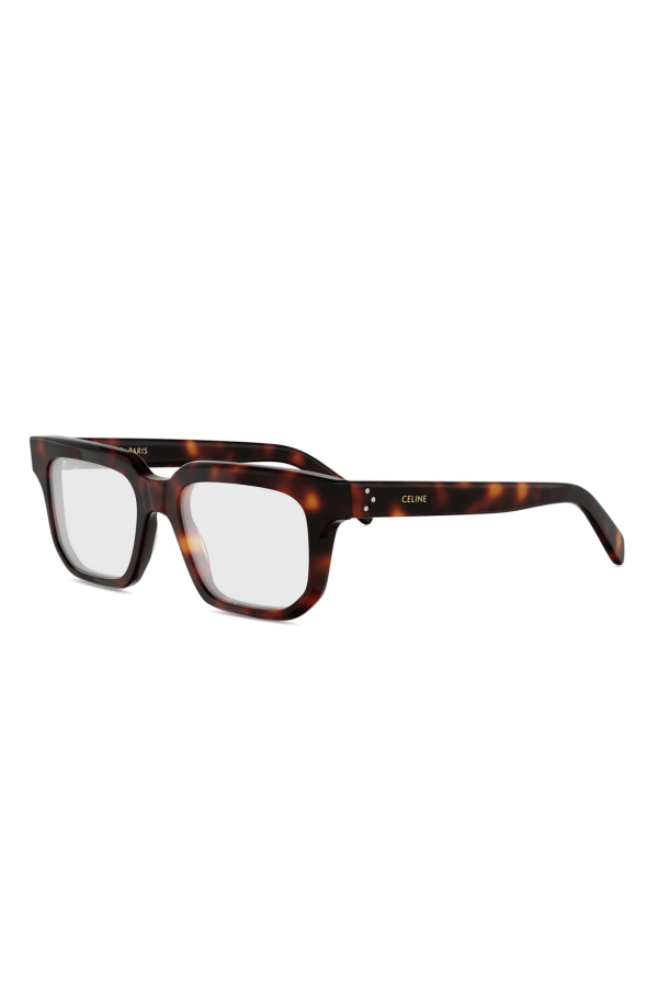 Celine Celine Cl50176i Celine 3 Dots 052 Havana Glasses - Havana