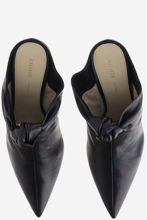 Khaite The Rowan Mule - Black
