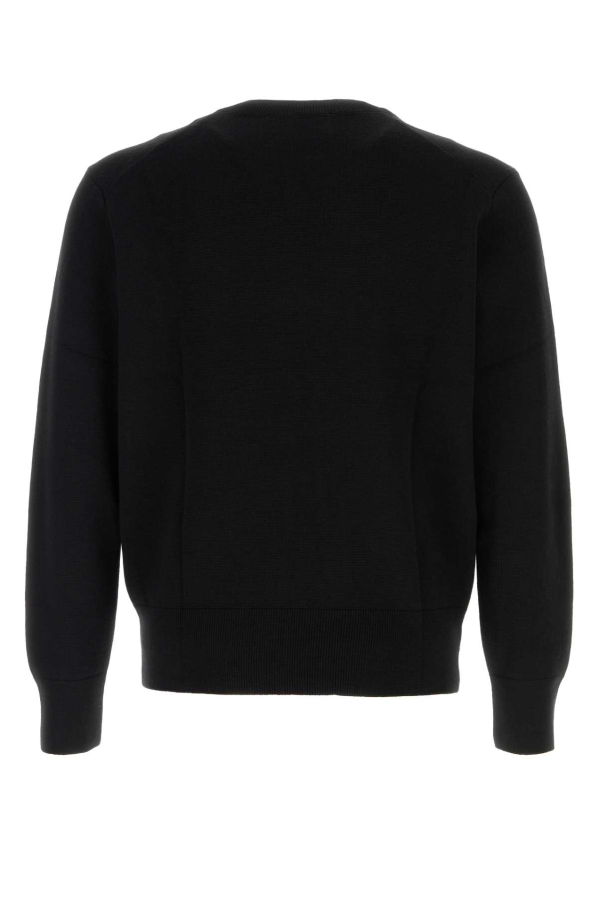 Ami Alexandre Mattiussi Black Wool Sweater - Black