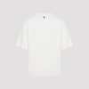 Ami Alexandre Mattiussi Boxy Fit Short Sleeve T-Shirt - Blanc Creme - Thumbnail 4