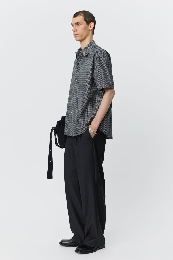mfpen New Input Shirt - Black Experienced Check