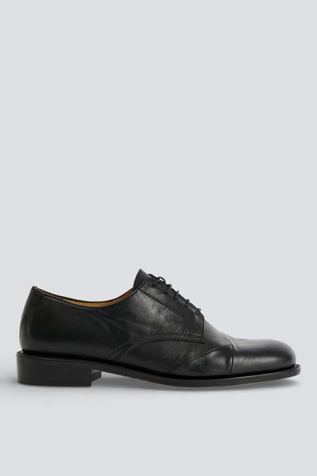 Our Legacy Uniform Commando Army Grain Shoes - Black  display picture 1