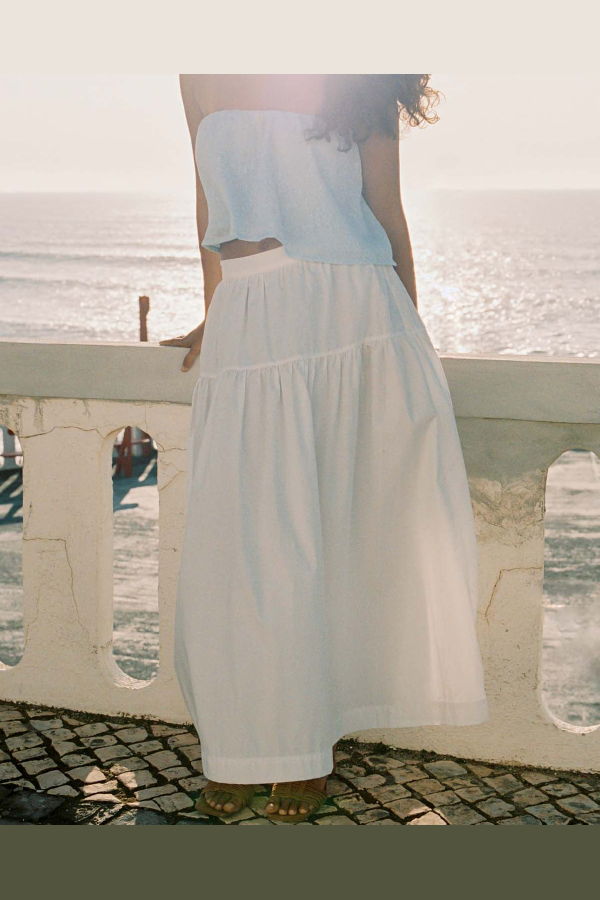 harly jae Prairie Skirt - Ivory