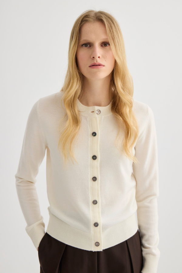 Laing Home Sylvia Merino Knit Cardigan